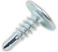 Саморез КВАДРА пресс-шайба, со сверлом, 4.2x13 цинк, кор. 200 шт. 420134000200