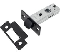 Межкомнатная защелка Ренц пластиковый язычок, черный INL 5-45 plastic Black