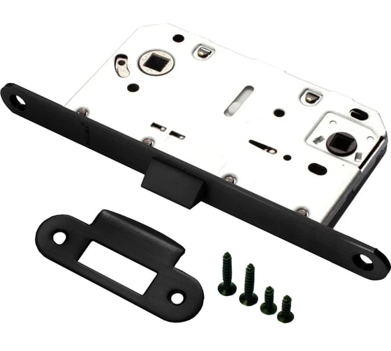 Сантехническая защелка Ренц черный INLB 96 PL Black 1