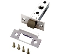 Межкомнатная защелка Ренц пластиковый язычок, никель матовый INL 5-45 plastic SN