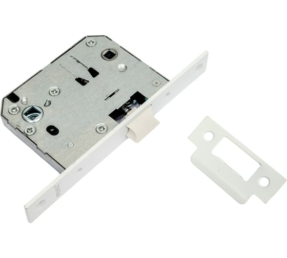Сантехническая защелка Ренц пластиковый язычок, белый INLB 2070 plastic White