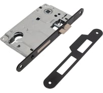 Замок Ренц, 1 ригель и защелка, с подшипниками, черный INLBB 8550-2/1 Black