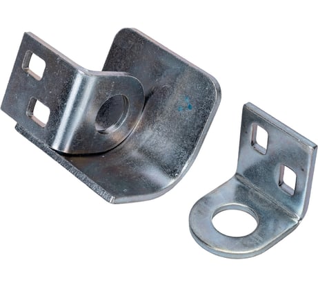 Противовзломная проушина с защитной накладкой Левша цинк, левая У4-9750.Цл