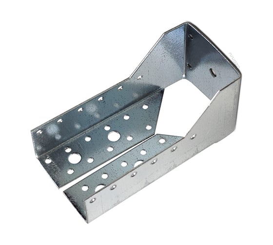 Закрытая опора бруса КРЕП-КОМП OBZ R-100x100 обз100100мф 1