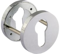 Дверная накладка под цилиндр НОРА-М Slim НК-А - хром 18653