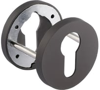 Дверная накладка под цилиндр НОРА-М Slim НК-А - графит 18655