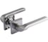 Дверная ручка НОРА-М Slim 131K AL - матовый никель 18619 1
