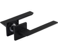 Дверная ручка НОРА-М Slim 130K AL - черный 18616