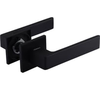 Дверная ручка НОРА-М Slim 132K AL - черный 18626