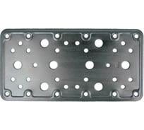 Монтажная пластина Amig покрытие цинк 503-200х100х2,8