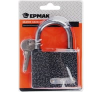 Навесной замок ЕРМАК "Влагонепроницаемый", металл, 75 мм 468-094