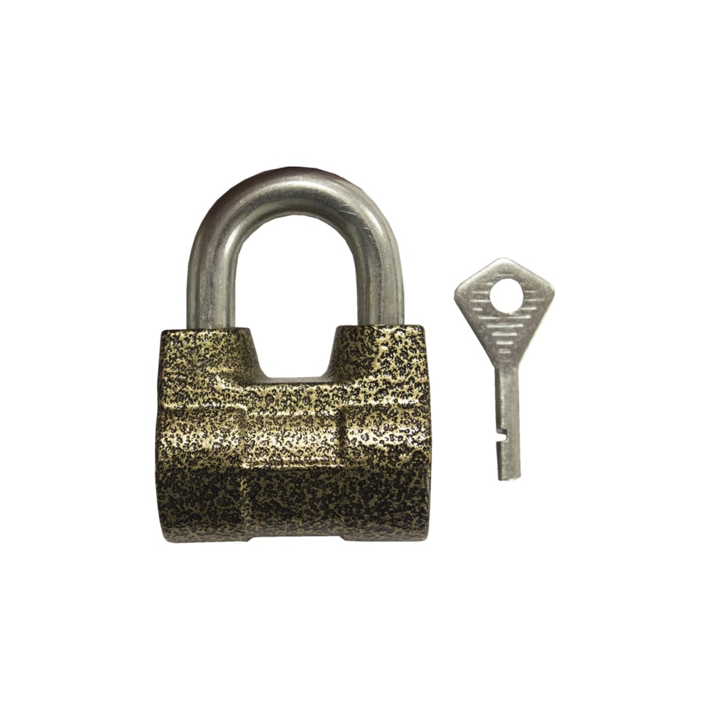 Навесной замок РемоКолор Зенит-ВС4А, силумин, 4 ключа, дисковый ...