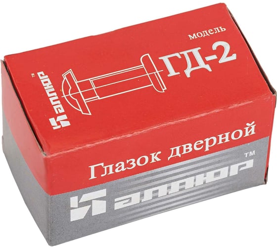Дверной глазок Аллюр ГД-2 БШт 35-50 мм, d=14 мм, золото 1513