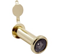 Дверной глазок Аллюр ГД-3 БШт 50-75 мм, d=14 мм, золото 1519