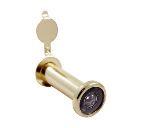 Дверной глазок Аллюр ГД-3 БШт 50-75 мм, d=14 мм, золото 1519