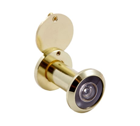 Дверной глазок Аллюр ГДШ-2 БШт 35-50 мм, d=16 мм, золото 1533