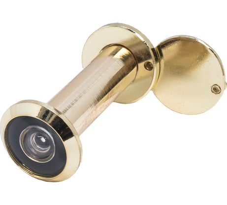 Дверной глазок Аллюр ГДШ-4 БШт 60-100 мм, d=16 мм, золото 1543