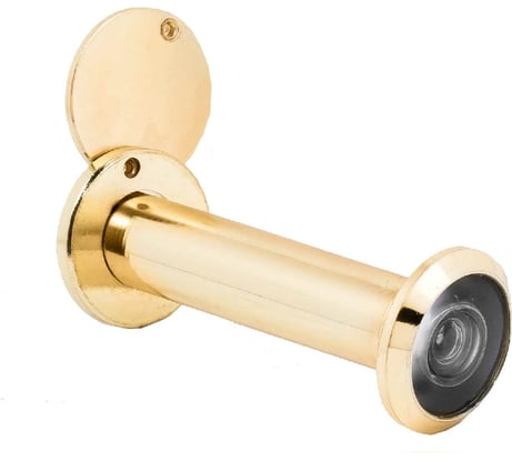 Дверной глазок Аллюр ГДШ-5 БШт 70-120 мм, d=16 мм, золото 12034