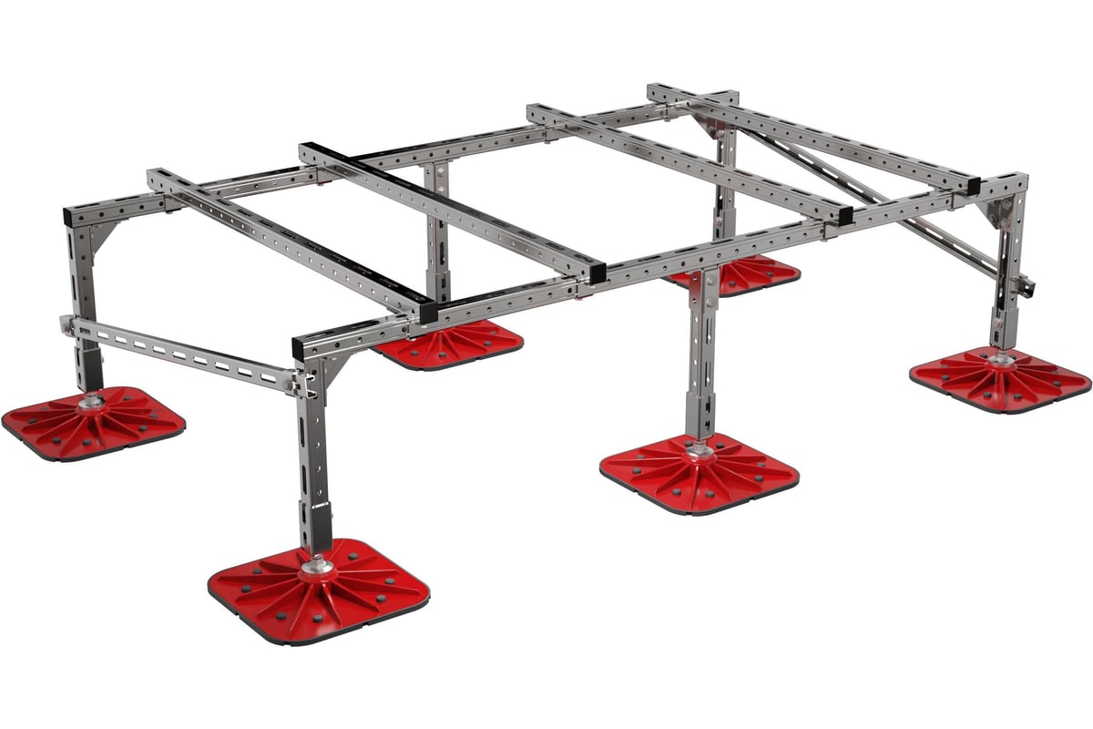 Кровельная опора с вертикальным кронштейном Fachmann SOLID FOOT 350x350 ...