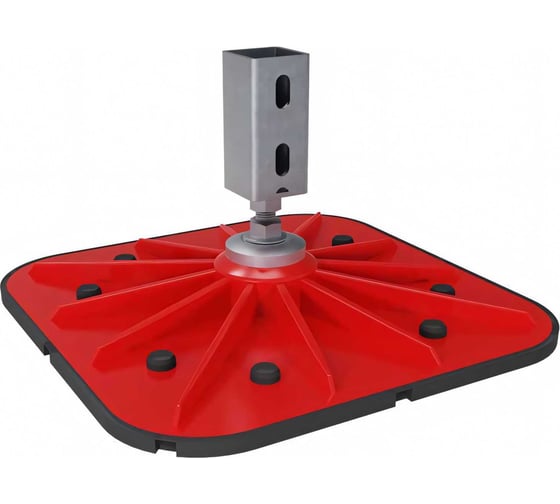Кровельная опора с вертикальным кронштейном Fachmann SOLID FOOT 350x350 мм 04.030