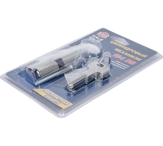 Цилиндровый механизм с вертушкой KALE KILIT 164 DBM-E/70 (30+10+30) мм, никель, 5 кл. 26561