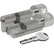 Цилиндровый механизм с вертушкой KALE KILIT 164 OBS SCE/68 (26+10+32) мм, никель, 5 кл. 22361