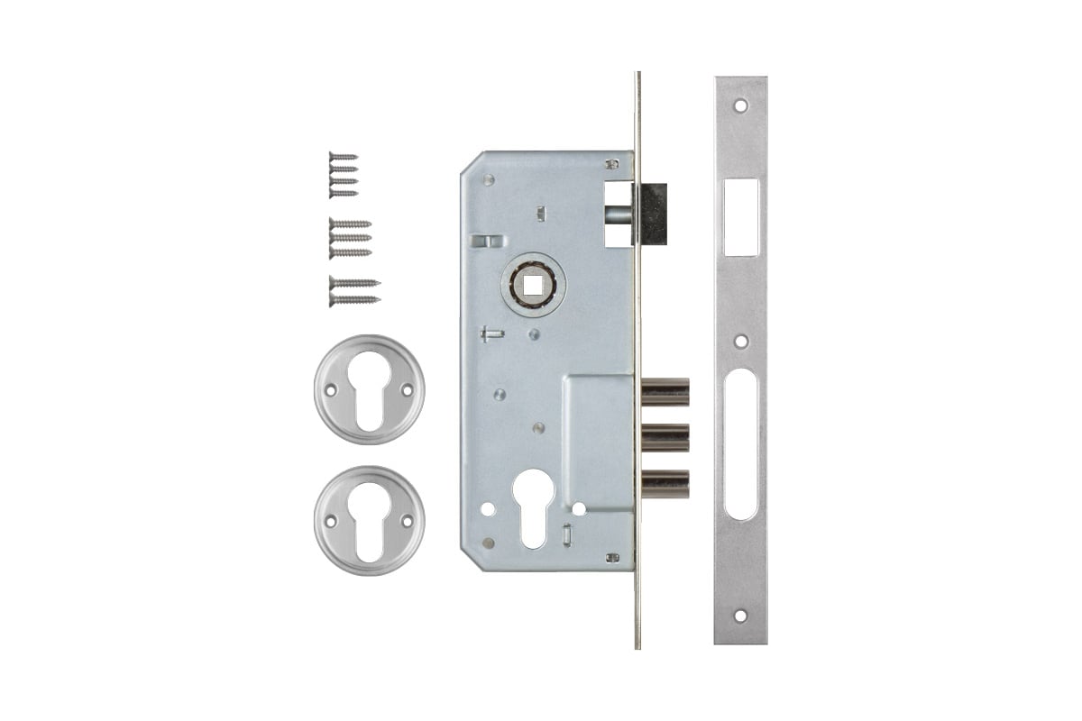 Корпус врезного замка kale kilit 189 3m 45mm w b латунь