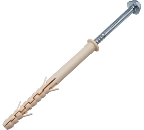 Фасадный дюбель анкер Партнер PT 10x100 цинк, 4 шт. 824918