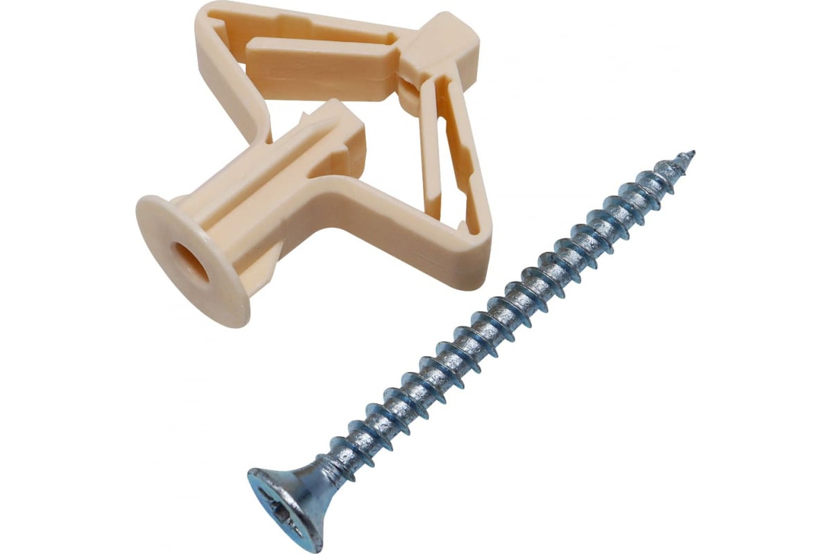 Дюбель (анкер) Партнер Pola нейлон 10x50 с шурупом 10 шт. 831849 ...