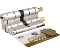 Цилиндровый механизм под вертушку Mottura C39F364601C5 (82 мм/31+10+41), матовый никель 44791