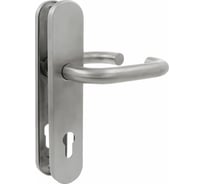 Дверная ручка под цилиндр Amig нержавеющая сталь 15-230х40х10