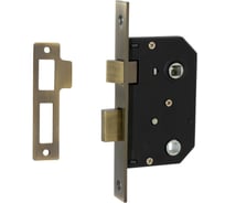 Межкомнатный механизм под фиксатор VETTORE 251 WC AB, бронза 20015