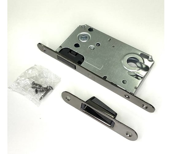 Межкомнатный механизм под цилиндр VETTORE 530 C-S MAGNET BN, чёрный никель 20403