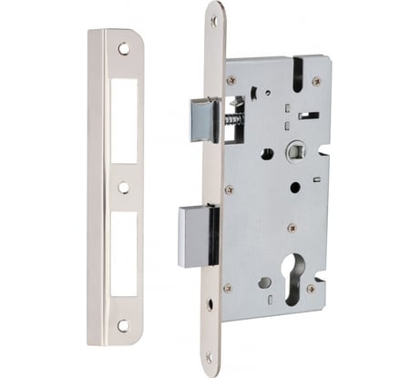 Врезной замок VETTORE 7-72/55 NI, никель 20319