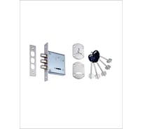 Врезной замок под сувальдный ключ VETTORE 1082 CP хром 20303