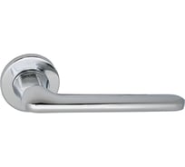 Цинковая ручка на раздельном тонком основании ABRISS R25.156 CP хром 30022