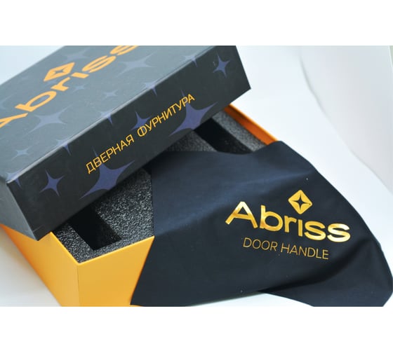 Цинковая ручка на раздельном тонком основании ABRISS R50.122 CP/WH хром/белая вставка 30019