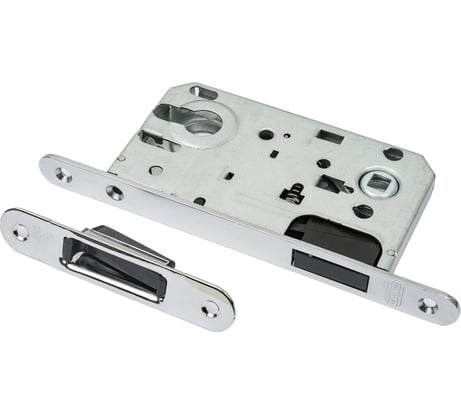 Магнитная защелка под цилиндр PALIDORE L2085 РС пластиковая, хром блестящий 98760328