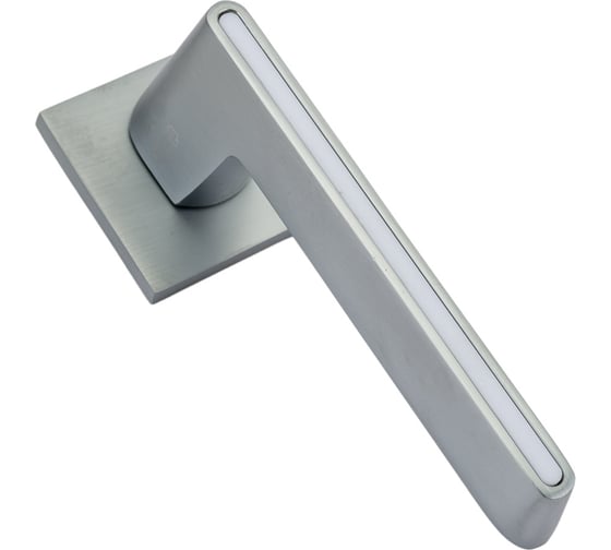 Ручка PALIDORE А-529 SILVER матовое серебро с белой вставкой 98761175
