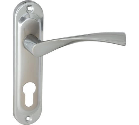 Ручка на планке VETTORE 61.323 mini SN/CP сатин/хром 20335