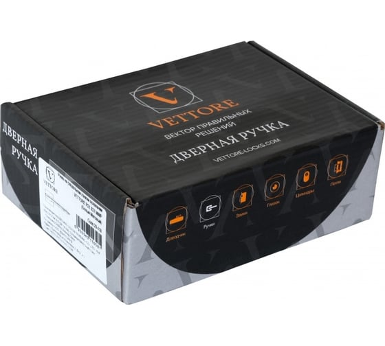 Ручка на раздельном основании VETTORE R07.034 SN/CP сатин/хром 20457
