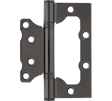 Накладная петля VETTORE FLUSH 125х75х2.5mm BN чёрный никель 2шт 20478