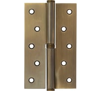 Петля съёмная VETTORE 125×75×2.5mm-1BB AB-L левая Бронза, 2шт 20630