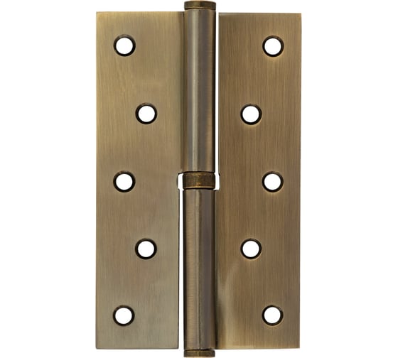 Съёмная петля VETTORE 125х75х2.5mm-1BB AB-L левая, бронза 2шт 20161