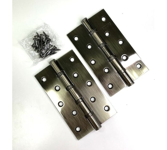 Петля универсальная VETTORE 125×75×2.5-4BB AB Бронза, 2шт 20628