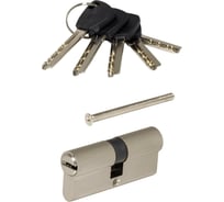 Цилиндровый механизм VETTORE BRASS M90 Z SN 45x45 brass key, сатин 20119