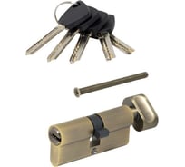 Цилиндровый механизм VETTORE BRASS M70 ZC AB 35Tx35 brass key, бронза 20115