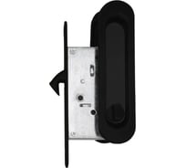 Ручка на раздвижные двери с замком VETTORE L 030 MBP чёрный матовый 20494