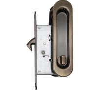 Ручка на раздвижные двери с замком VETTORE L 030 AB бронза 20493