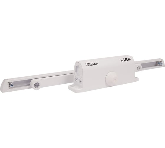 Дверной доводчик НОРА-М Isparus 440 Slider скользящая тяга, для дверей до 130 кг, белый 18781